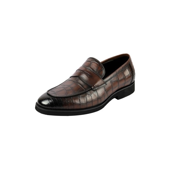 J.Fontini Men Brown Formal Moccasin (SKU: 14-1652-12-41)