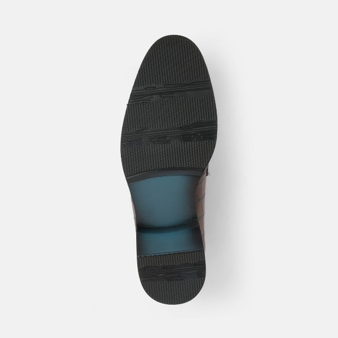 J.Fontini Men Brown Formal Moccasin (SKU: 14-1652-12-41)