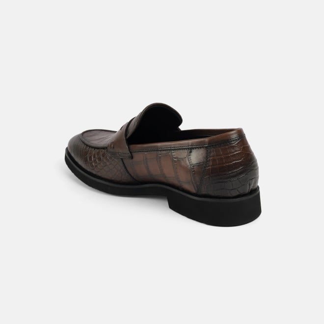J.Fontini Men Brown Formal Moccasin (SKU: 14-1652-12-41)