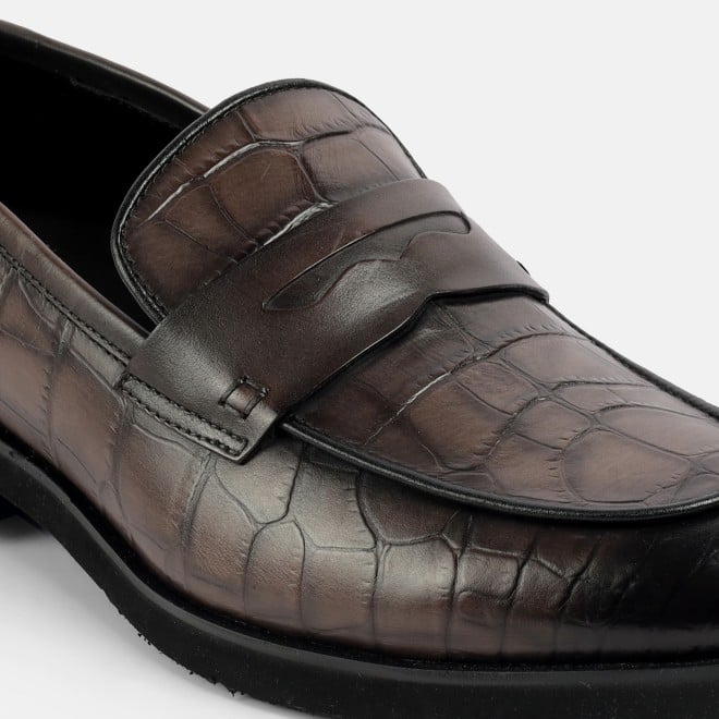 J.Fontini Men Grey Formal Moccasin (SKU: 14-1652-14-40)