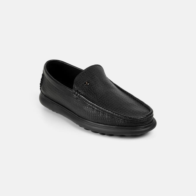 J.Fontini Men Black Casual Loafers (SKU: 14-1656-11-41)