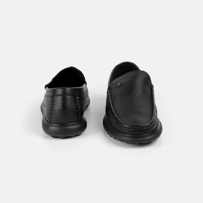 J.Fontini Men Black Casual Loafers (SKU: 14-1656-11-41)