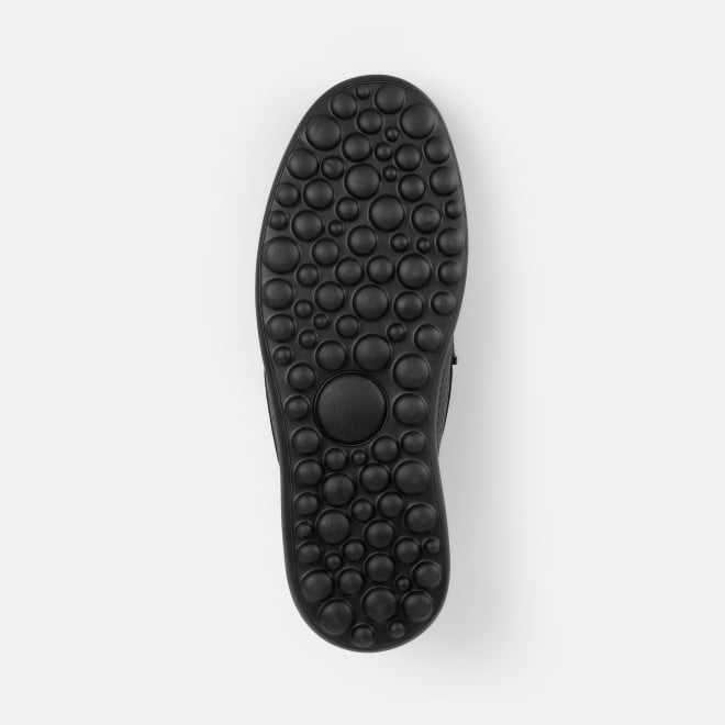 J.Fontini Men Black Casual Loafers (SKU: 14-1656-11-41)