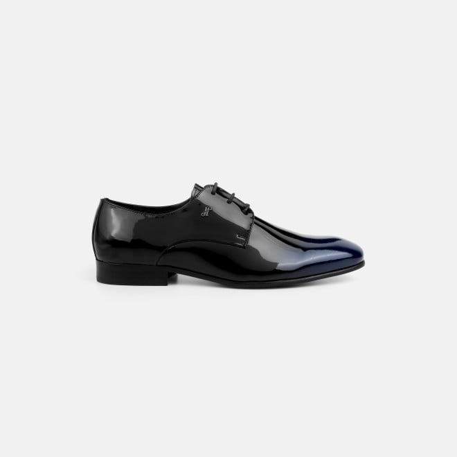 J.Fontini Men Black-blue Party Lace Up (SKU: 14-1666-77-40)