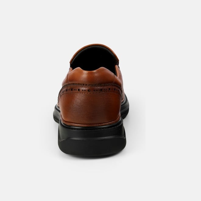 J.Fontini Men Tan Formal Moccasin (SKU: 14-1668-23-41)