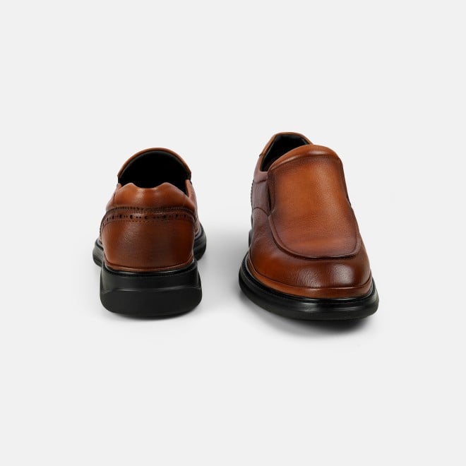 J.Fontini Men Tan Formal Moccasin (SKU: 14-1668-23-41)