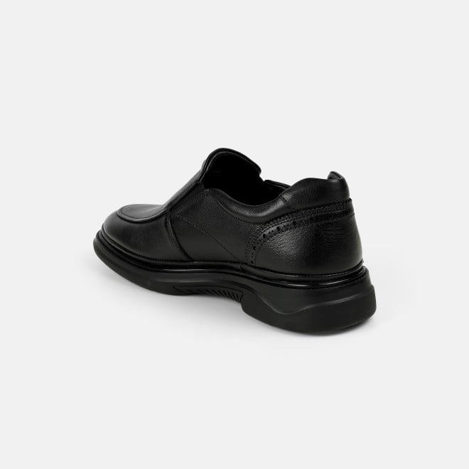 J.Fontini Men Black Formal Moccasin (SKU: 14-1668-11-40)