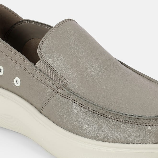 J.Fontini Men Khaki Casual Loafers (SKU: 14-1669-62-41)