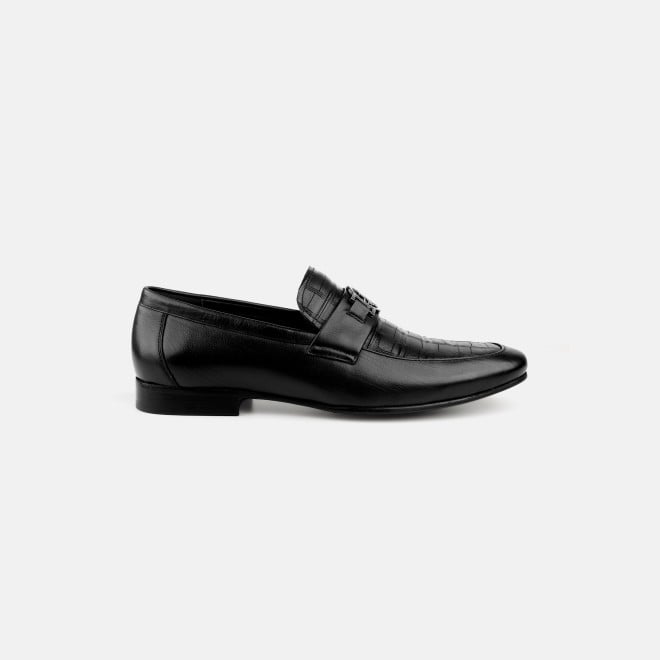 J.Fontini Men Black Formal Moccasin (SKU: 14-1670-11-40)