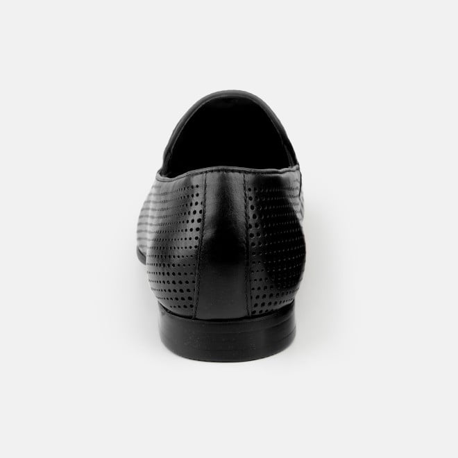 J.Fontini Men Black Formal Moccasin (SKU: 14-1671-11-41)