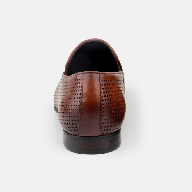 J.Fontini Men Tan Formal Moccasin (SKU: 14-1671-23-43)