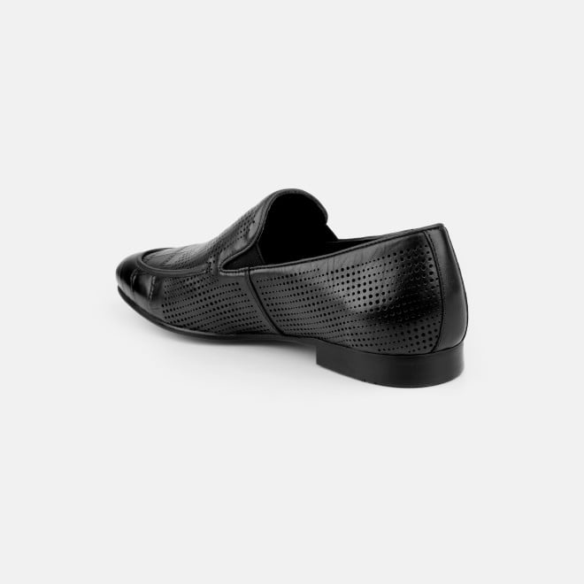 J.Fontini Men Black Formal Moccasin (SKU: 14-1671-11-41)