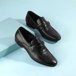 Men Black Formal Moccasin