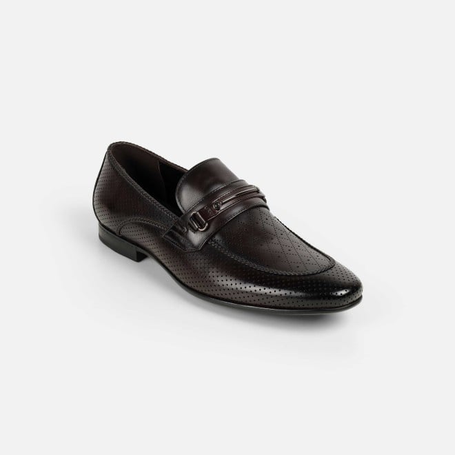 J.Fontini Men Brown Formal Moccasin (SKU: 14-1672-12-41)