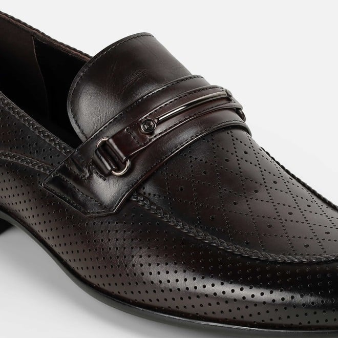 J.Fontini Men Brown Formal Moccasin (SKU: 14-1672-12-41)