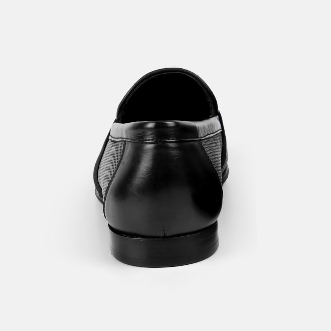 J.Fontini Men Black Formal Moccasin (SKU: 14-1674-11-41)