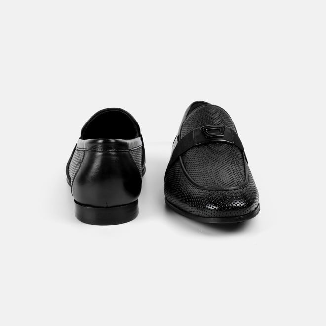 J.Fontini Men Black Formal Moccasin (SKU: 14-1674-11-41)