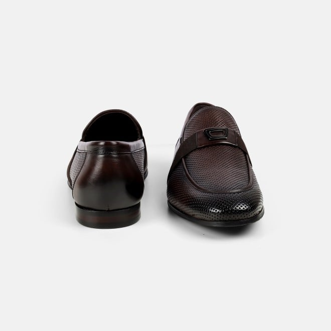 J.Fontini Men Brown Formal Moccasin (SKU: 14-1674-12-41)