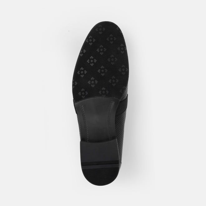 J.Fontini Men Black Formal Moccasin (SKU: 14-1674-11-41)