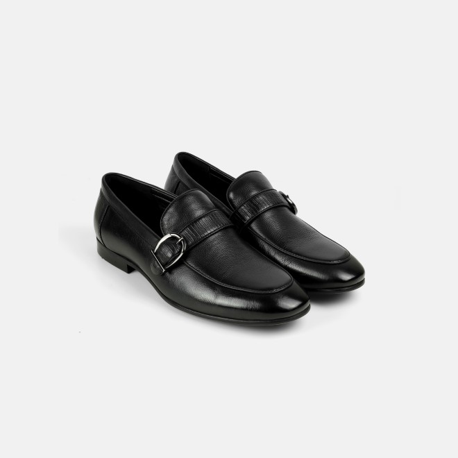 J.Fontini Men Black Formal Moccasin (SKU: 14-1675-11-40)
