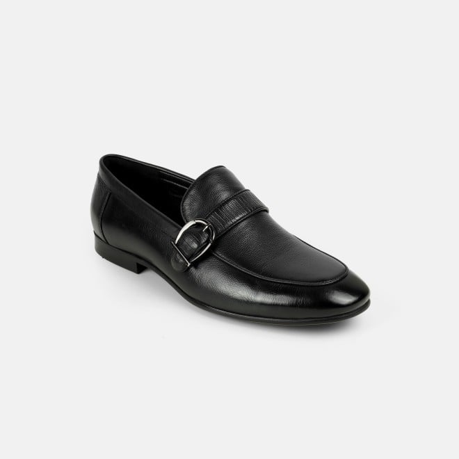 J.Fontini Men Black Formal Moccasin (SKU: 14-1675-11-40)