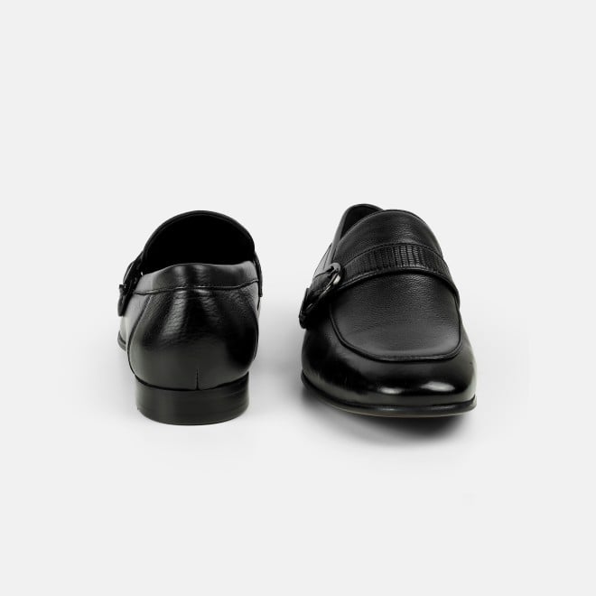 J.Fontini Men Black Formal Moccasin (SKU: 14-1675-11-40)