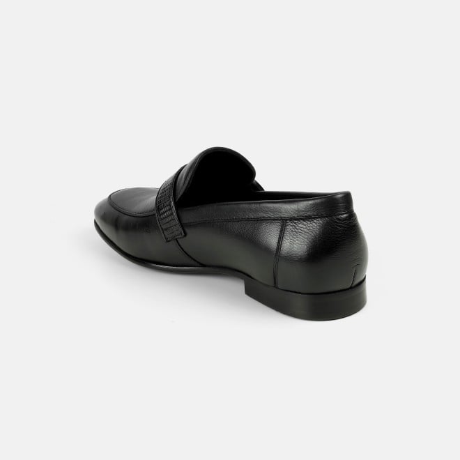 J.Fontini Men Black Formal Moccasin (SKU: 14-1675-11-40)