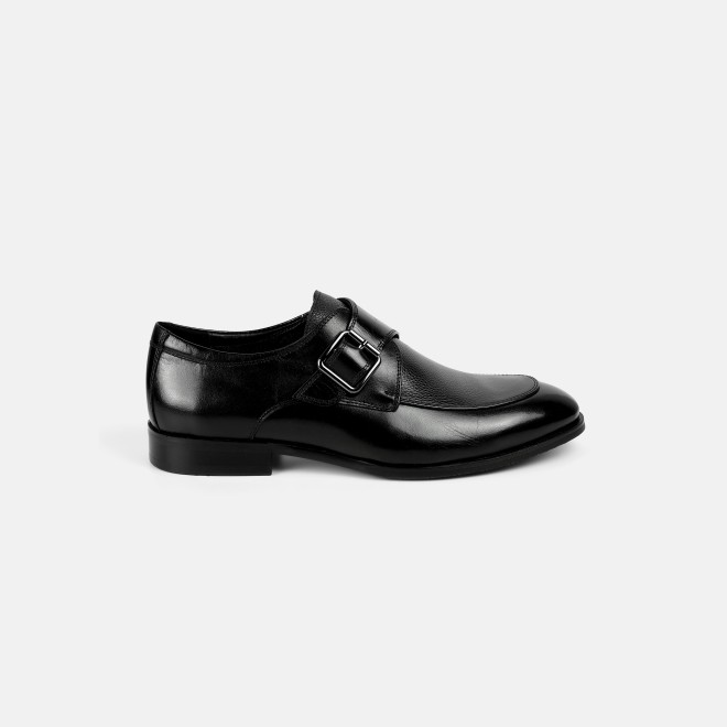 J.Fontini Men Black Formal Monk (SKU: 14-1676-11-40)