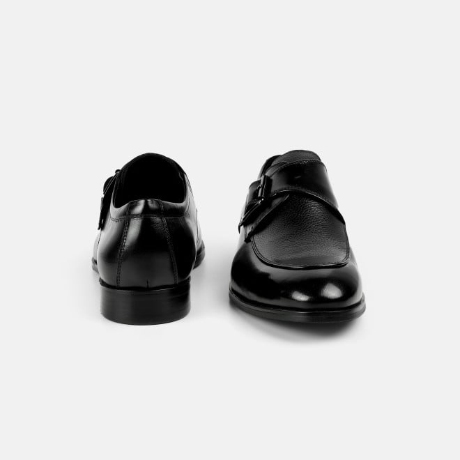 J.Fontini Men Black Formal Monk (SKU: 14-1676-11-40)