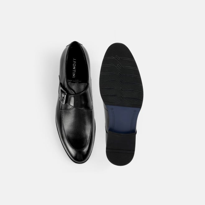 J.Fontini Men Black Formal Monk (SKU: 14-1676-11-40)