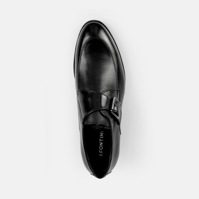 J.Fontini Men Black Formal Monk (SKU: 14-1676-11-40)