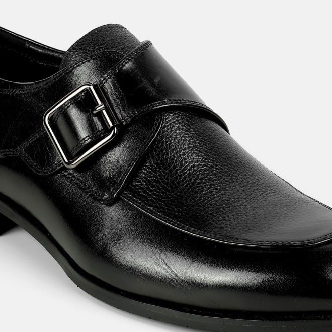 J.Fontini Men Black Formal Monk (SKU: 14-1676-11-40)
