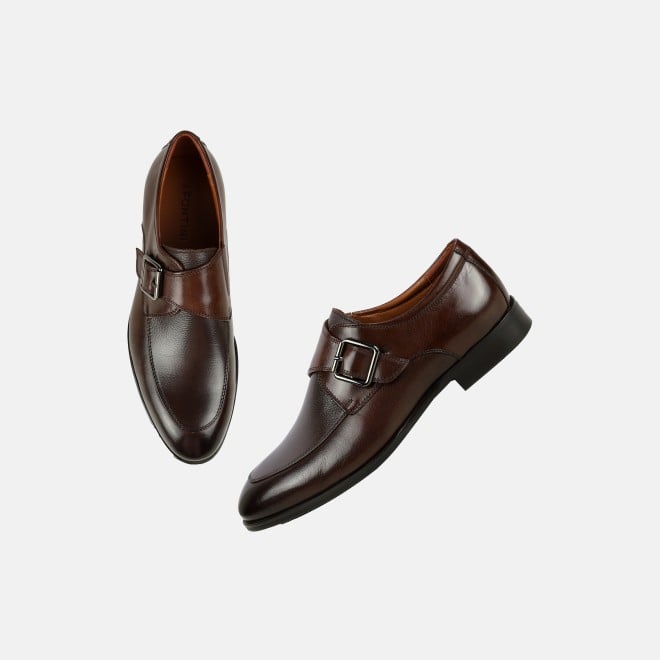 J.Fontini Men Brown Formal Monk (SKU: 14-1676-12-41)