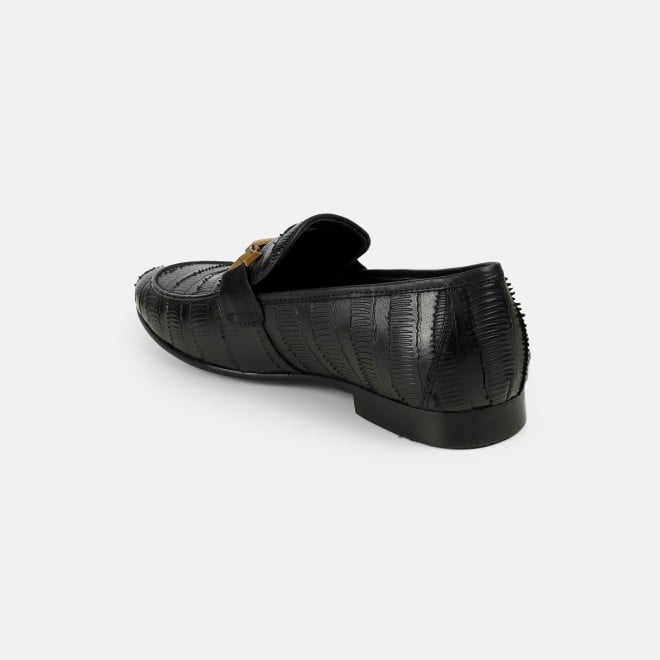 J.Fontini Men Black Formal Moccasin (SKU: 14-1677-11-40)
