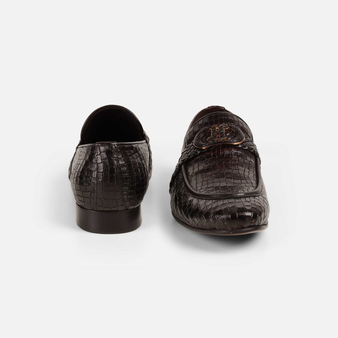 J.Fontini Men Brown Formal Moccasin (SKU: 14-1678-12-42)