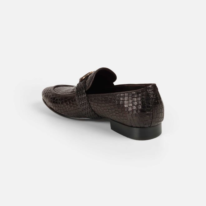 J.Fontini Men Brown Formal Moccasin (SKU: 14-1678-12-42)