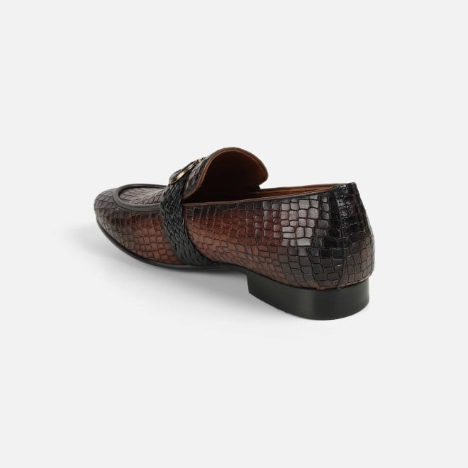 J.Fontini Men Tan Formal Moccasin (SKU: 14-1678-23-44)