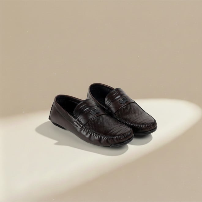 J.Fontini Men Brown Casual Loafers