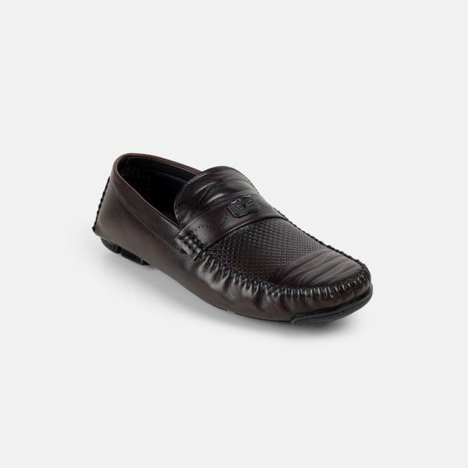 J.Fontini Men Brown Casual Loafers (SKU: 14-1681-12-40)