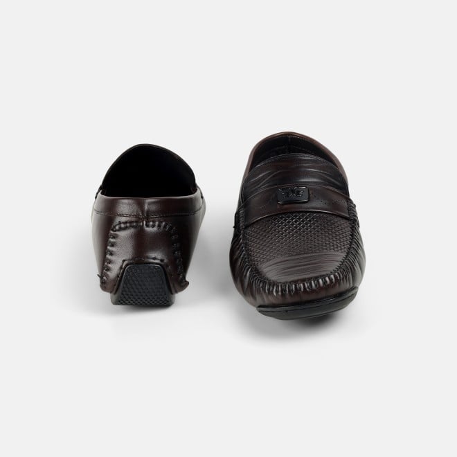 J.Fontini Men Brown Casual Loafers (SKU: 14-1681-12-40)