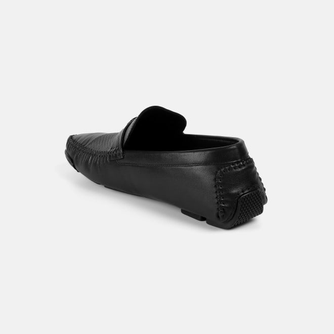 J.Fontini Men Black Casual Loafers (SKU: 14-1681-11-40)