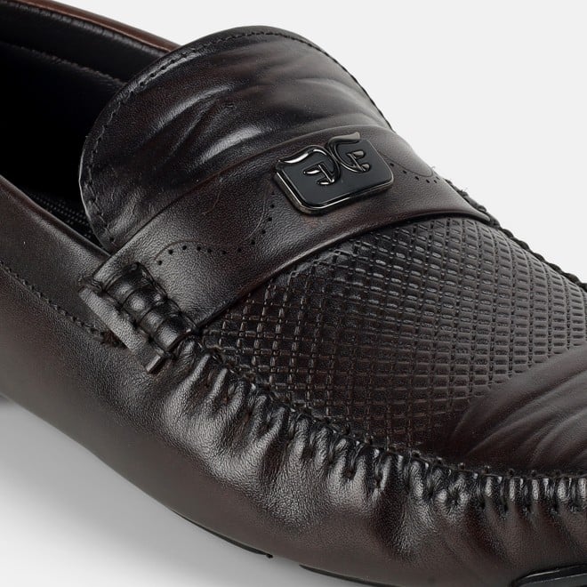 J.Fontini Men Brown Casual Loafers (SKU: 14-1681-12-40)