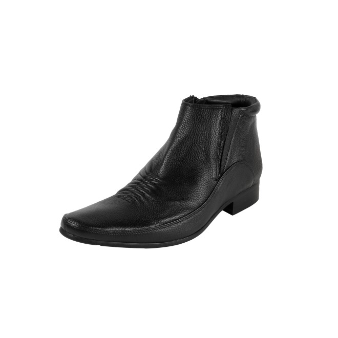 J.Fontini Men Black Formal Boots (SKU: 14-1682-11-40)