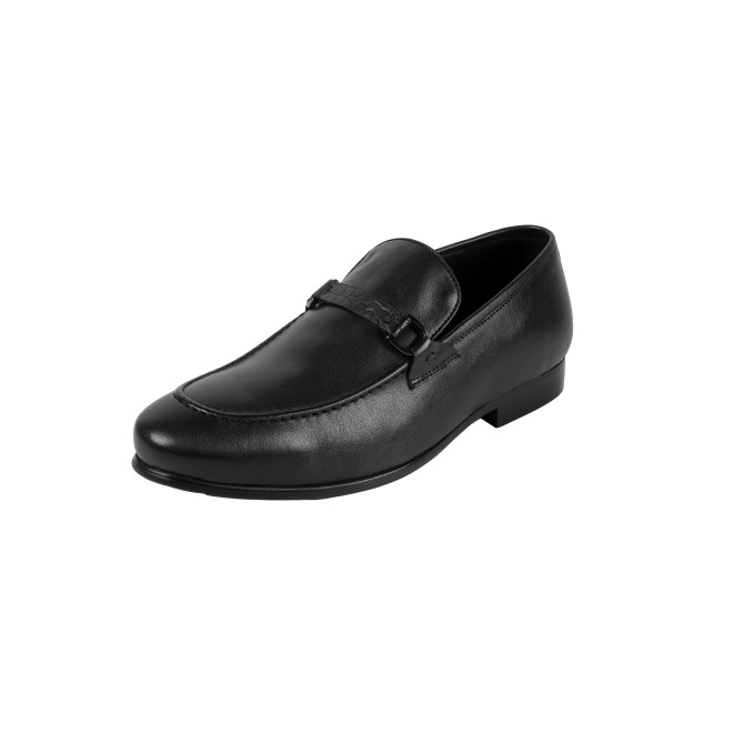 J.Fontini Men Black Formal Moccasin (SKU: 14-1683-11-40)