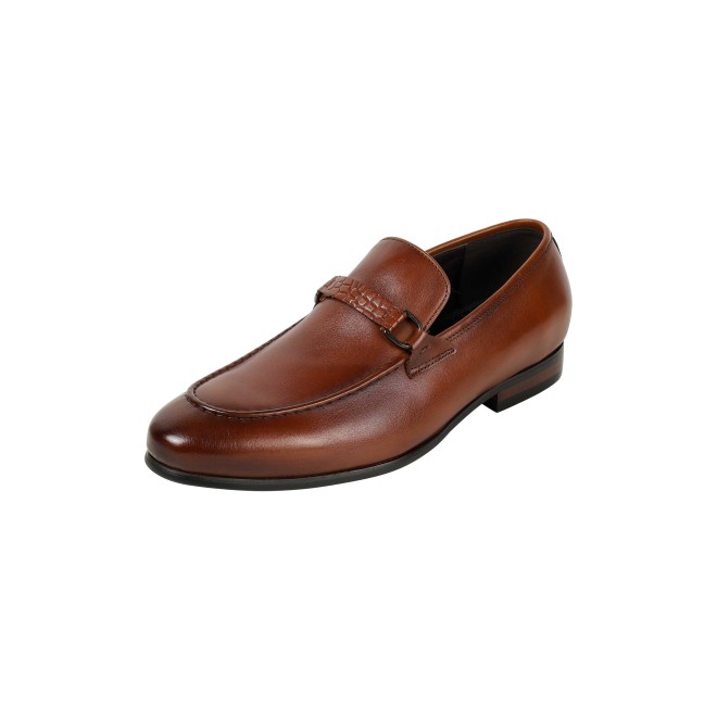 J.Fontini Men Tan Formal Moccasin (SKU: 14-1683-23-40)