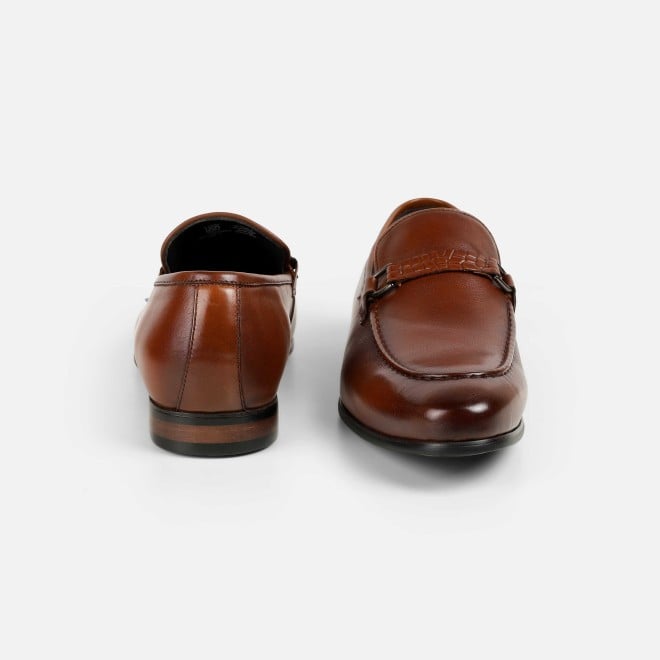 J.Fontini Men Tan Formal Moccasin (SKU: 14-1683-23-40)