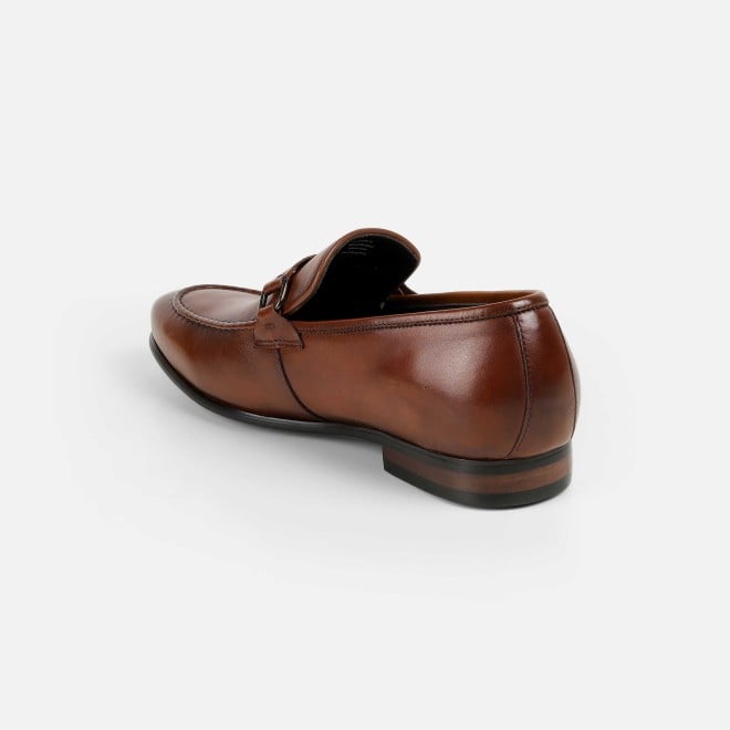 J.Fontini Men Tan Formal Moccasin (SKU: 14-1683-23-40)