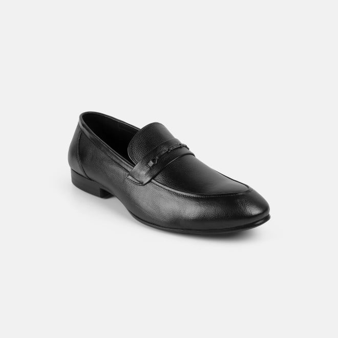 J.Fontini Men Black Formal Moccasin (SKU: 14-1684-11-40)