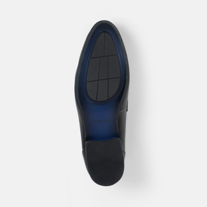 J.Fontini Men Black Formal Moccasin (SKU: 14-1684-11-40)