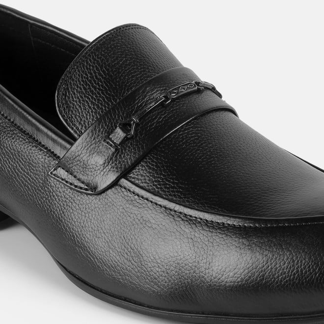 J.Fontini Men Black Formal Moccasin (SKU: 14-1684-11-40)